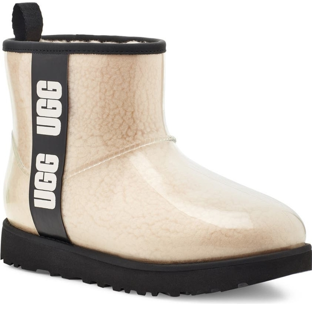 UGG Classic Mini Waterproof Clear Boot